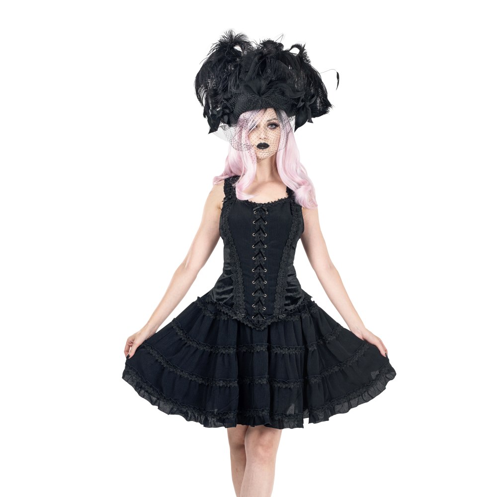 Sinister - 1230 Mini skirt - Black